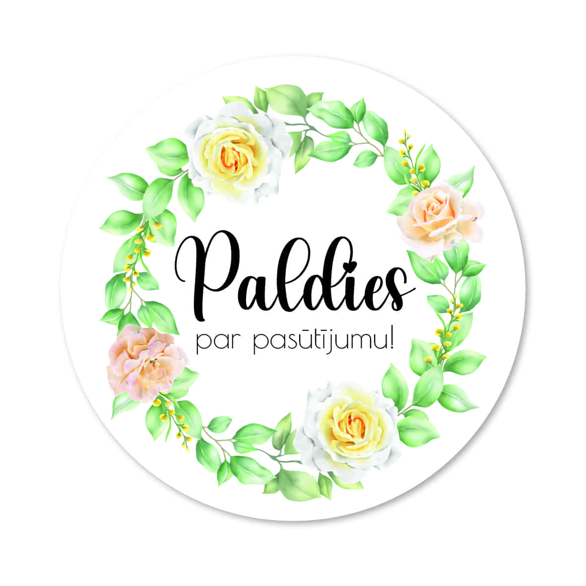 Paldies uzlīmes