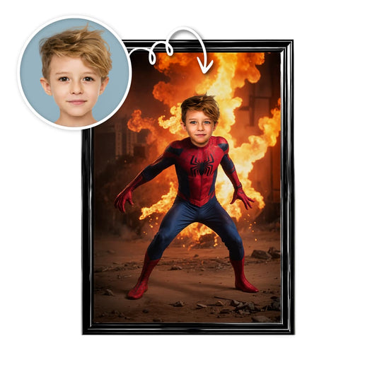 Personalizējams Spiderman plakāts